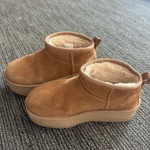 UGG Tan Suede Mules